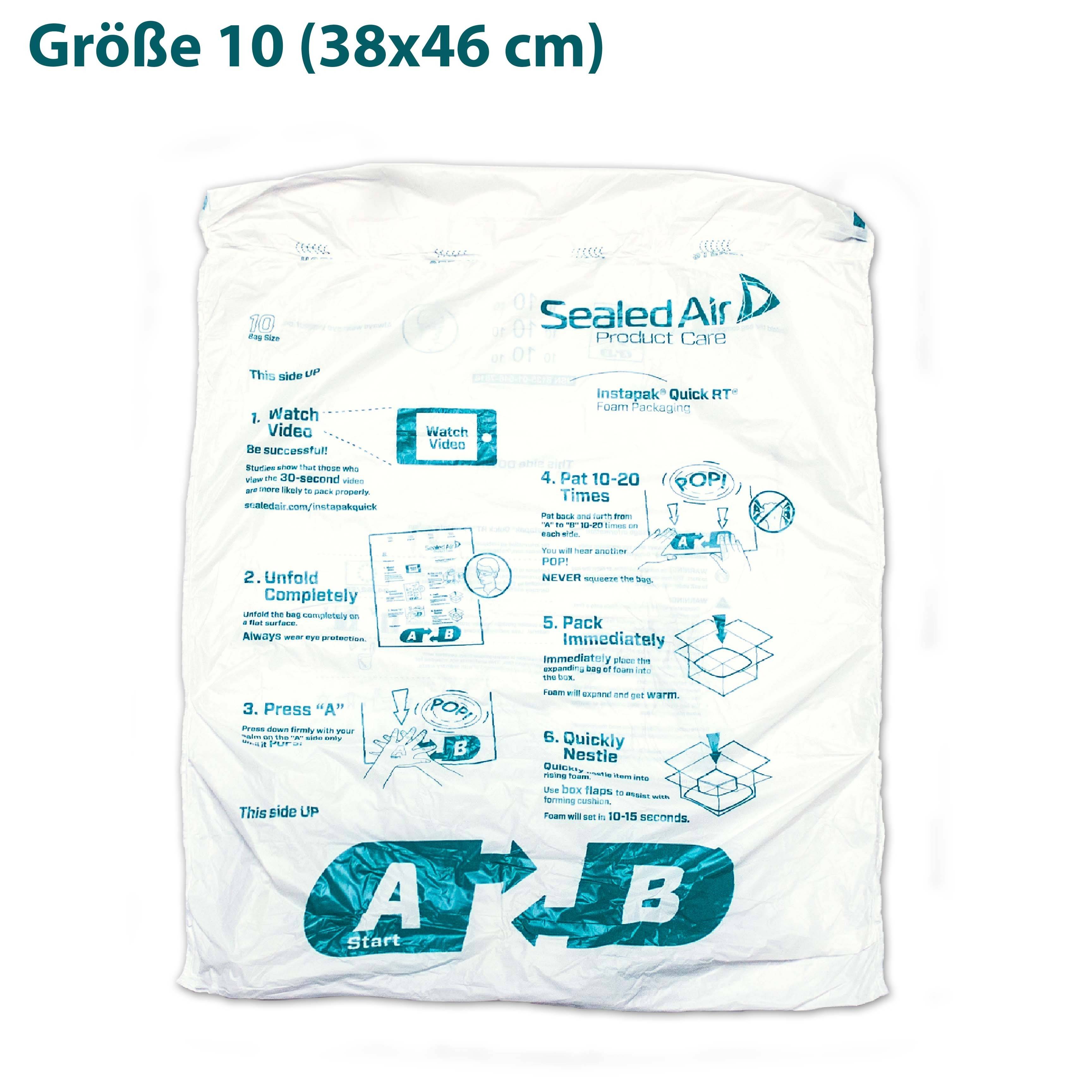 Instapak Quick RT 10 Schaumbeutel-Verpackung 38x46 cm - Artikel: 17890017-0