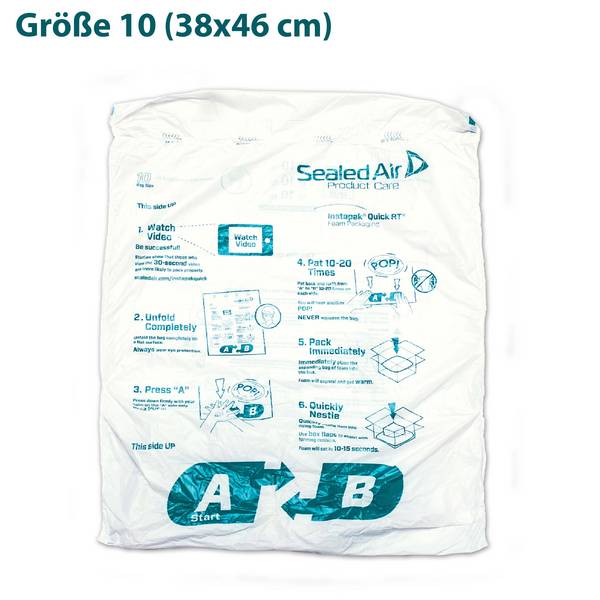 Instapak Quick RT 10 Schaumbeutel-Verpackung 38x46 cm - Artikel: 17890017