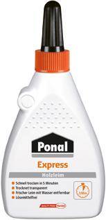 Holzleim Express 120g EN 204: D1,D2 Flasche PONAL-0
