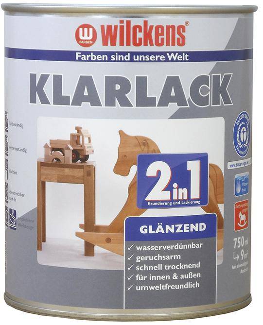 Klarlack 2in1, 750 ml glänzend - Artikel: 4000590044114-0