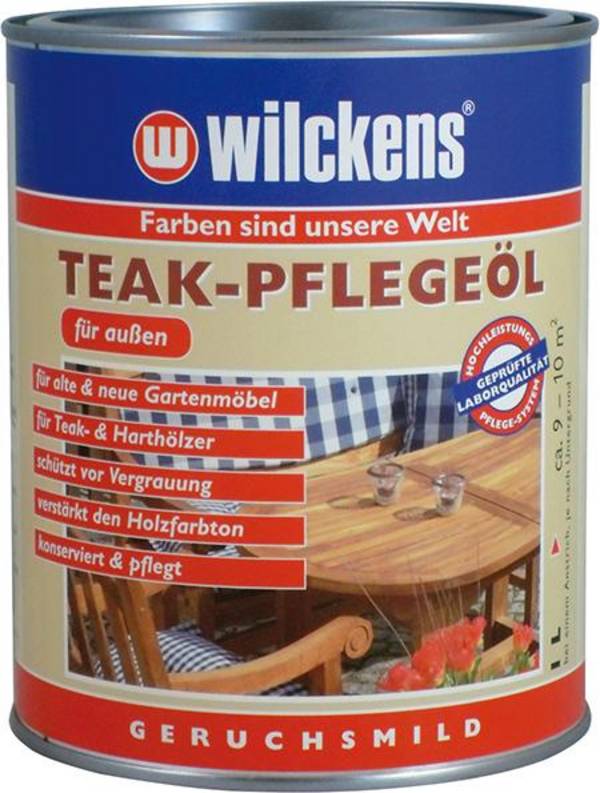 Teak-Pflegeöl 1 l, farblos - Artikel: 4000590069216