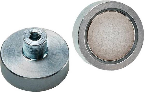 NdFeB-Flachgreif. m.Gew. 10 x 4,5 / 11,5mm Beloh - Artikel: 4030615332230