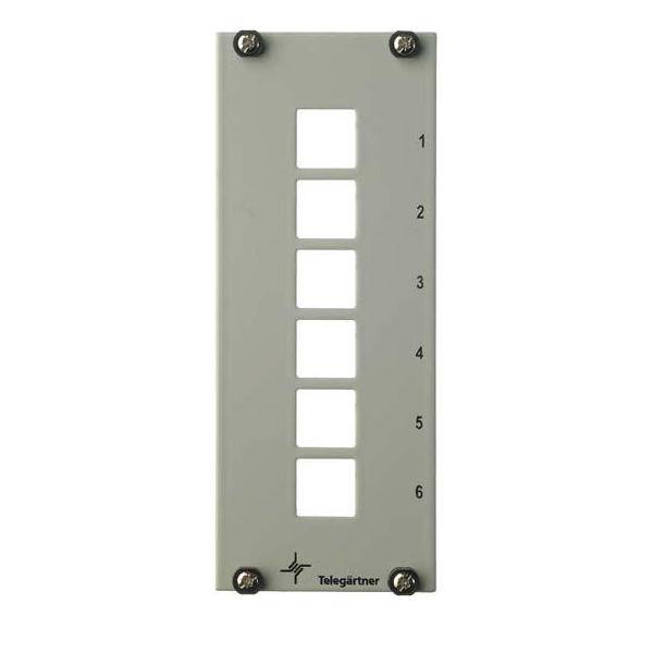 Telegärtner Teilfrontplatte 3HE/7TE 100021462-0