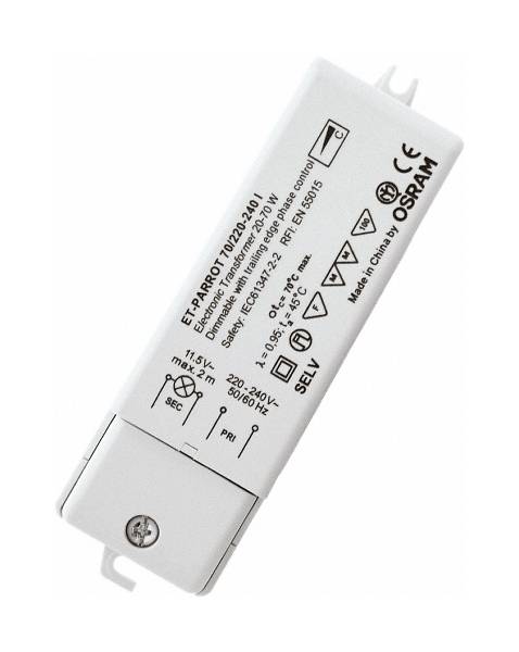 Ledvance Elektronischer Trafo ET PARROT 70/220240I 128 mm, 38 31 mm-0
