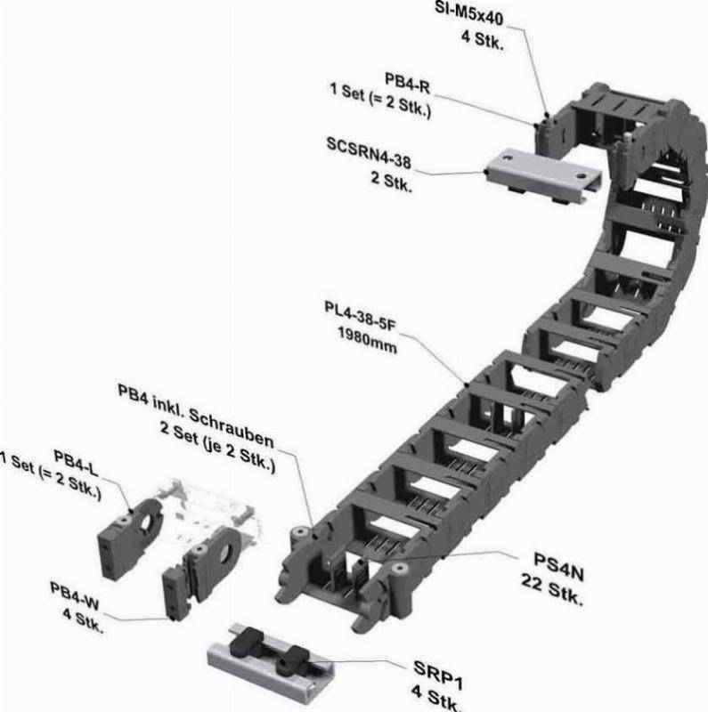 Flexa Montageset PL4 6124.038.050-0