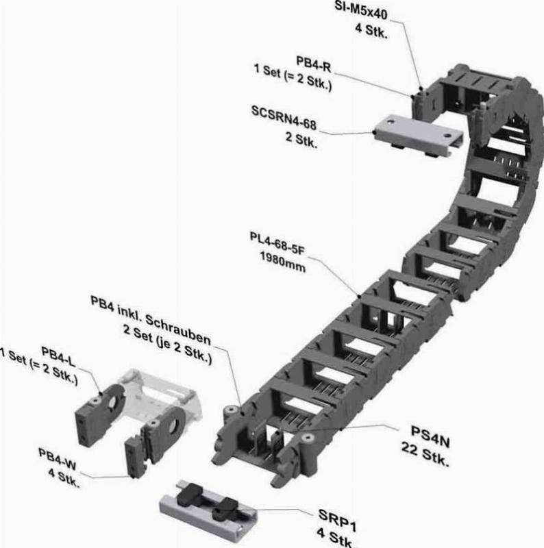 Flexa Montageset PL4 6124.068.075-0