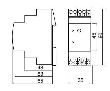 Eberle Controls Luftstromwächter LSW 3/20-1