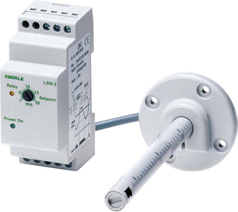 Eberle Controls Luftströmungswächter LSW-3/01-0