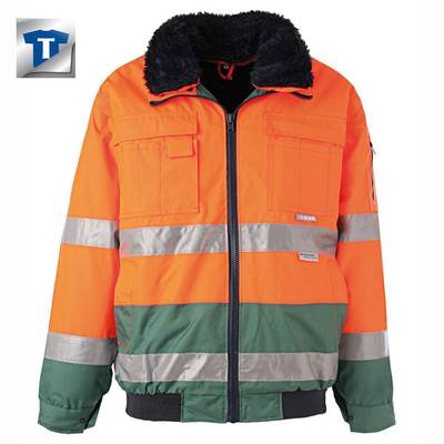 Warnschutzbekleidung Comfortjacke, orange-grün, wasserdicht, Gr. S-XXXXL Version: XXXXL   - Größe XXXXL