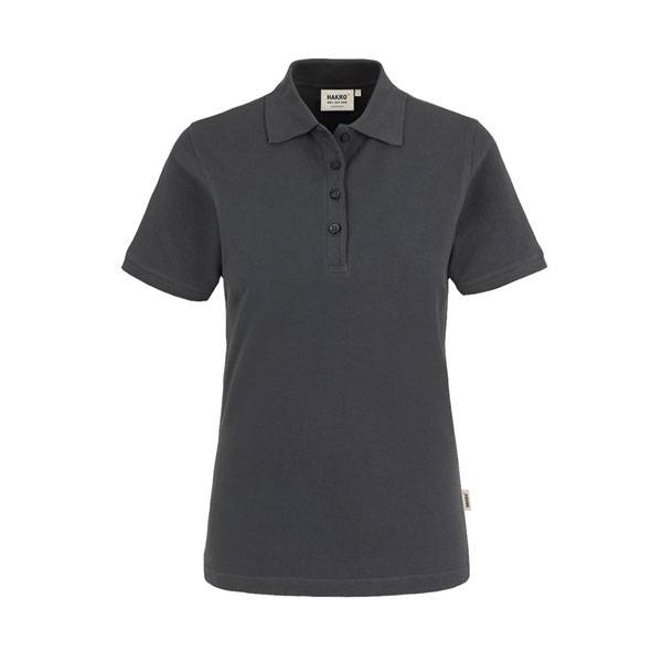 HAKRO Damen Poloshirt Classic anthrazit, S