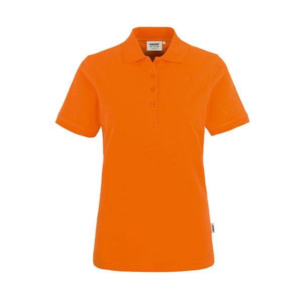 HAKRO Damen Poloshirt Classic orange, L