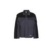 Planam Weld Shield Arbeitsjacke grau schwarz antistatisch mit Schweißerschutz Version: 64 - Größe: 64