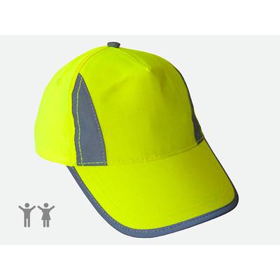 Warn-Kappe für Kinder mit Reflexelementen, Farbe: gelb