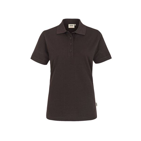 HAKRO Damen Poloshirt MIKRALINAR® schokolade, 5XL