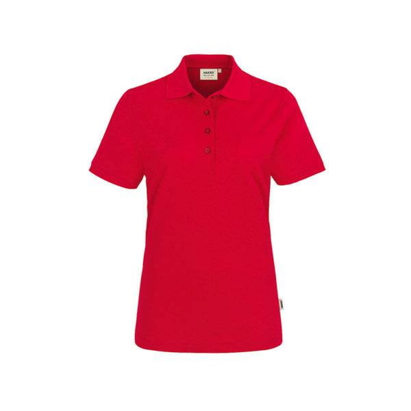 HAKRO Damen Poloshirt MIKRALINAR® rot, 6XL