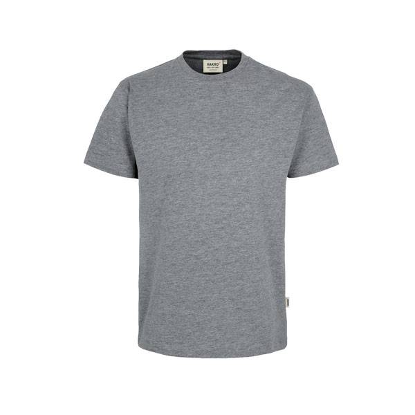 HAKRO T-Shirt Heavy grau meliert, L-0