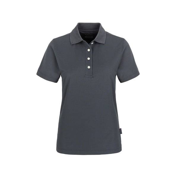 HAKRO Damen Poloshirt COOLMAX® anthrazit, 3XL