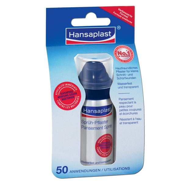 Wundversorgung Pflaster für Wundschnellversorgung, Hansaplast Sprühplaster, 32,5 ml