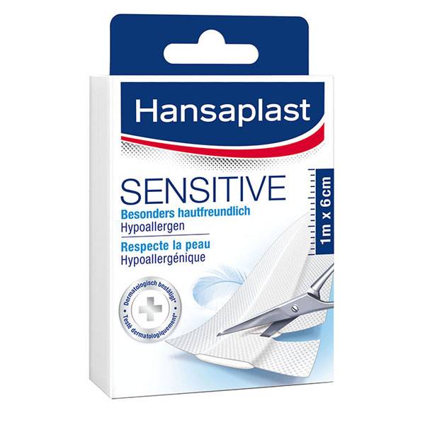 Wundversorgung PflasterWund - Schnellversorgung, Hansaplast Sensitive-0