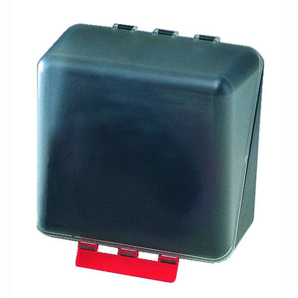GEBRA Aufbewahrungsbox SecuBox 2 Midi, transparent,nicht abschließbar,Größe 23,60 cm x 22,50 cm x 12,50 cm