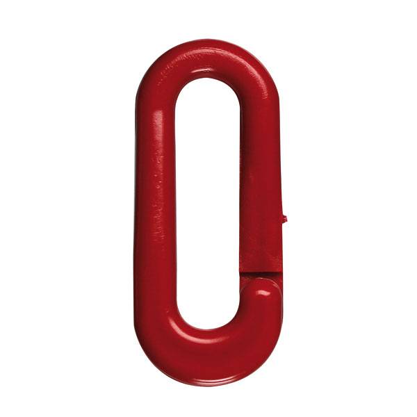 Ketten Zubehör Verbindungsglieder, rot, aus Nylon, zur Montage am Kettenständer VE = 10 Stück-0