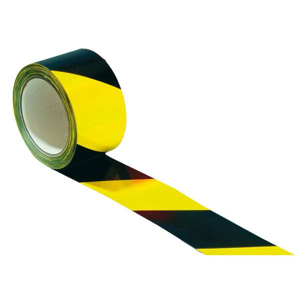 PROline-tape, gelb-schwarz, Bodenmarkierungsband, selbstklebend, 50 mm / 33 m-0