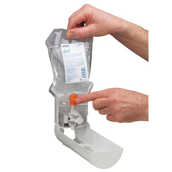 SCOTT Toilettensitzreiniger, 1 VE = 6 Beutel mit je 400 ml-0