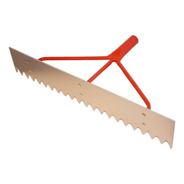 Alu-Teerverteiler  800 mm, gezahnt, 3-fach Verstrebung, ohne Stiel