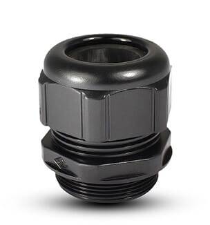 Kabelverschraubung M20x1,5 - PA 6.6, schwarz ~ RAL 9005 - emico-0