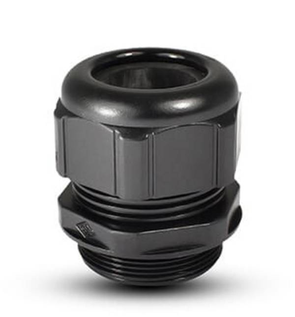 Kabelverschraubung M20x1,5 - PA 6.6, schwarz ~ RAL 9005 - emico