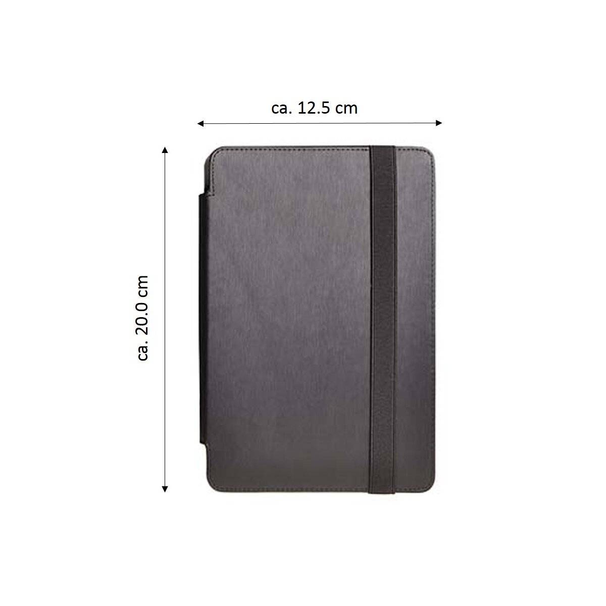 7.0" Tablet Schutztaschen mit Standfunktion Schwarz-1