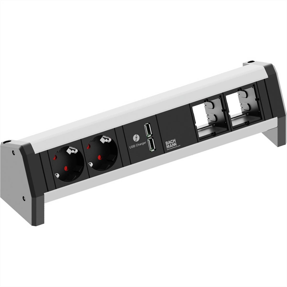 Tischsteckdosen und Tischanschlussfelder