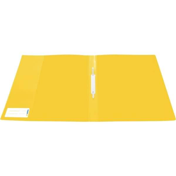 HERMA Schnellhefter, aus PP, DIN A4, transluzent-gelb-1