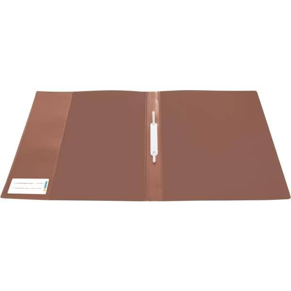HERMA Schnellhefter, aus PP, DIN A4, transluzent-braun-1