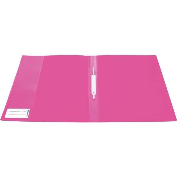 HERMA Schnellhefter, aus PP, DIN A4, transluzent-pink-1