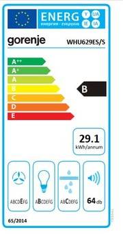 Gorenje UB-Haube WHU629ES/S-1
