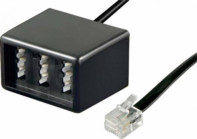 10 Stk. Goobay TAE Adapter NFF-RJ11/RJ14 68027-0
