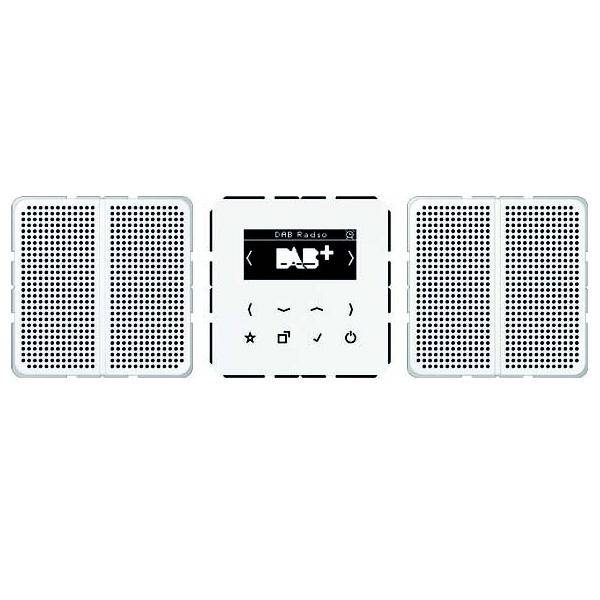 Jung Smart Radio DAB+ Set Stereo DABCD2WW-0