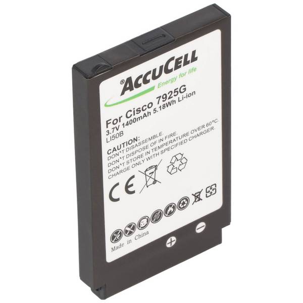 Nachbau Akku passend für den Cisco 7925G Akku 7725, 74-5469-01, U8ZBAE12