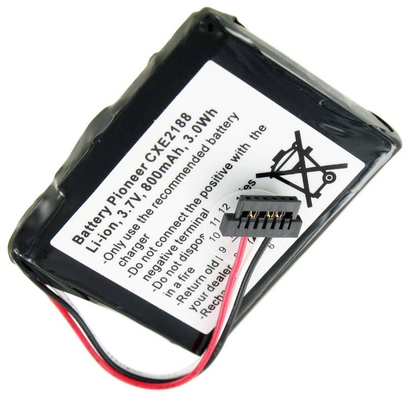 Akku passend für Pioneer CXE2188 , AVIC-F320BT, Akku 338937010176-0