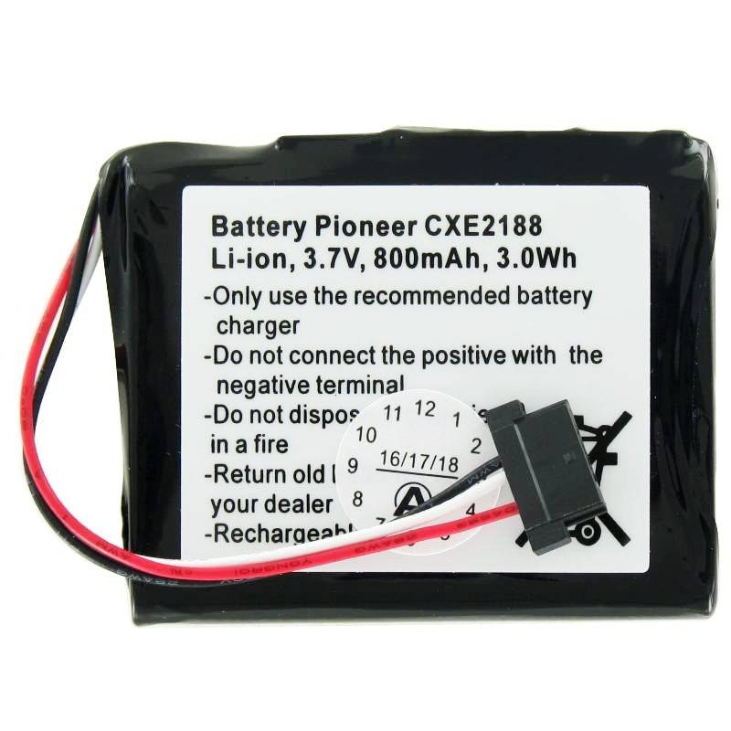 Akku passend für Pioneer CXE2188 , AVIC-F320BT, Akku 338937010176-2