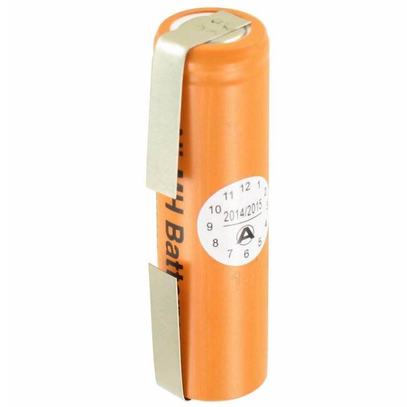 Panasonic Akku HHR-150AAF9 NiMH 1,2Volt 1500mAh mit Lötfahne U-Form-1