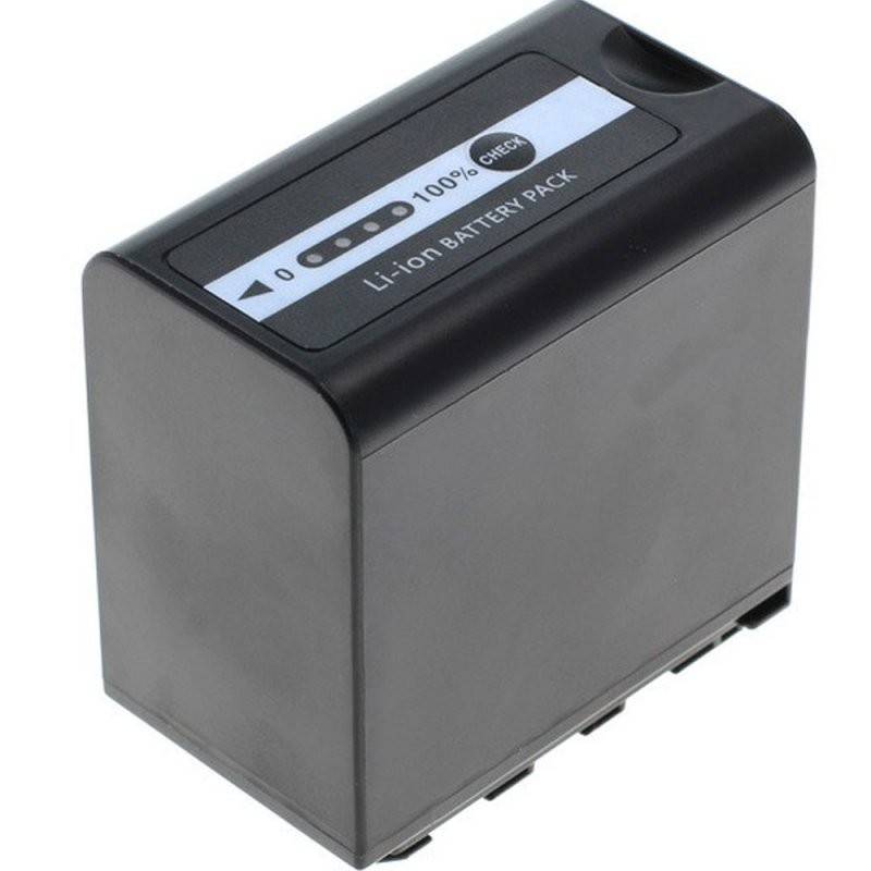 VW-VBD78 Akku für Panasonic HC-X1000 mit Akkustandanzeige VW-VBD78 6600mAh-1