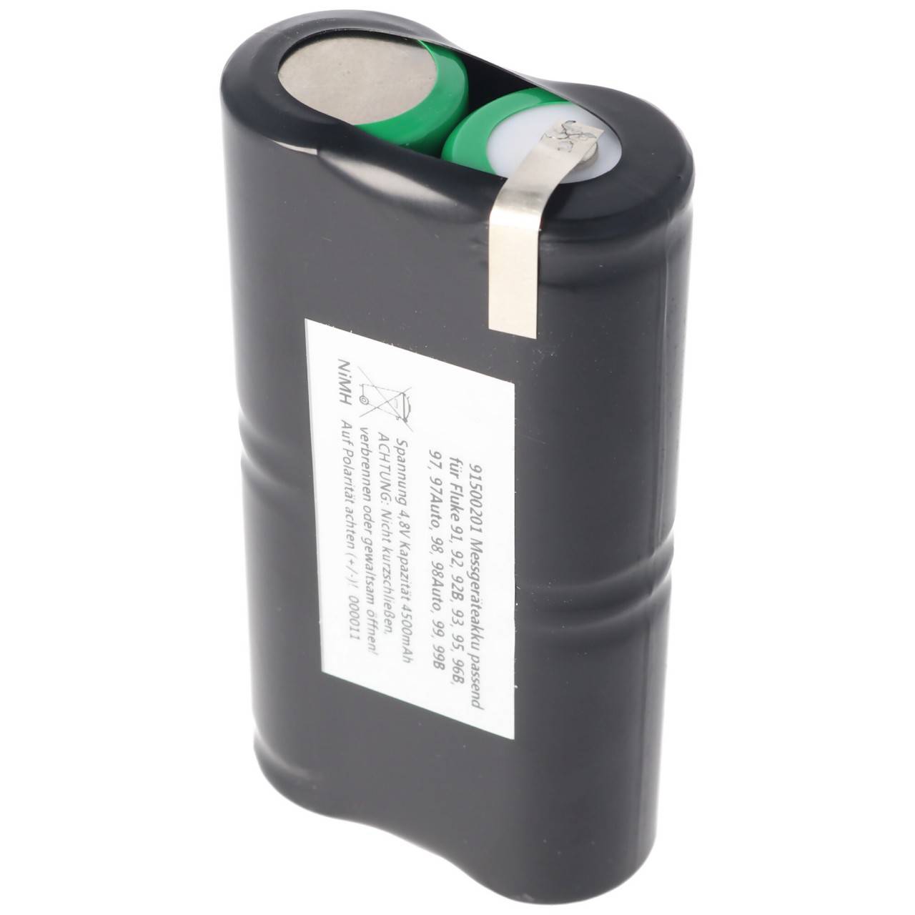 Akku NiMH passend für den Fluke ScopeMeter PM9086/11 Akku 4,8 Volt, 4500mAh 4500mAh-0