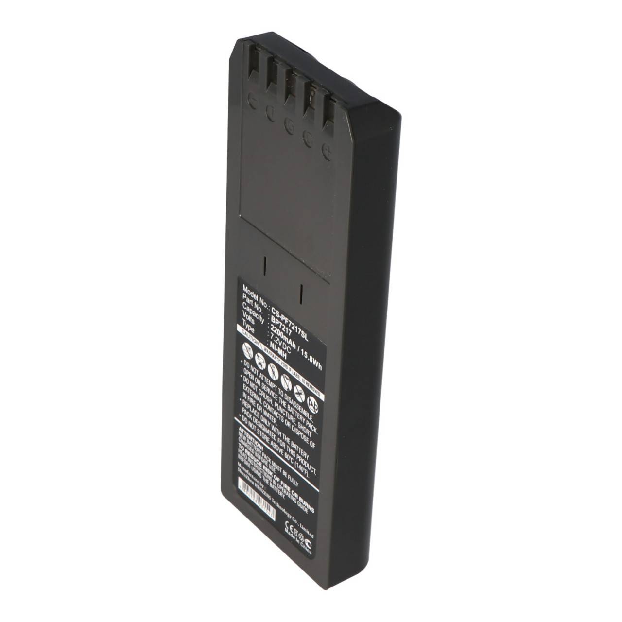 Akku passsend für Fluke Typ BP7217, BP-7217 7,2 Volt 2200mAh NiMH Akku-4