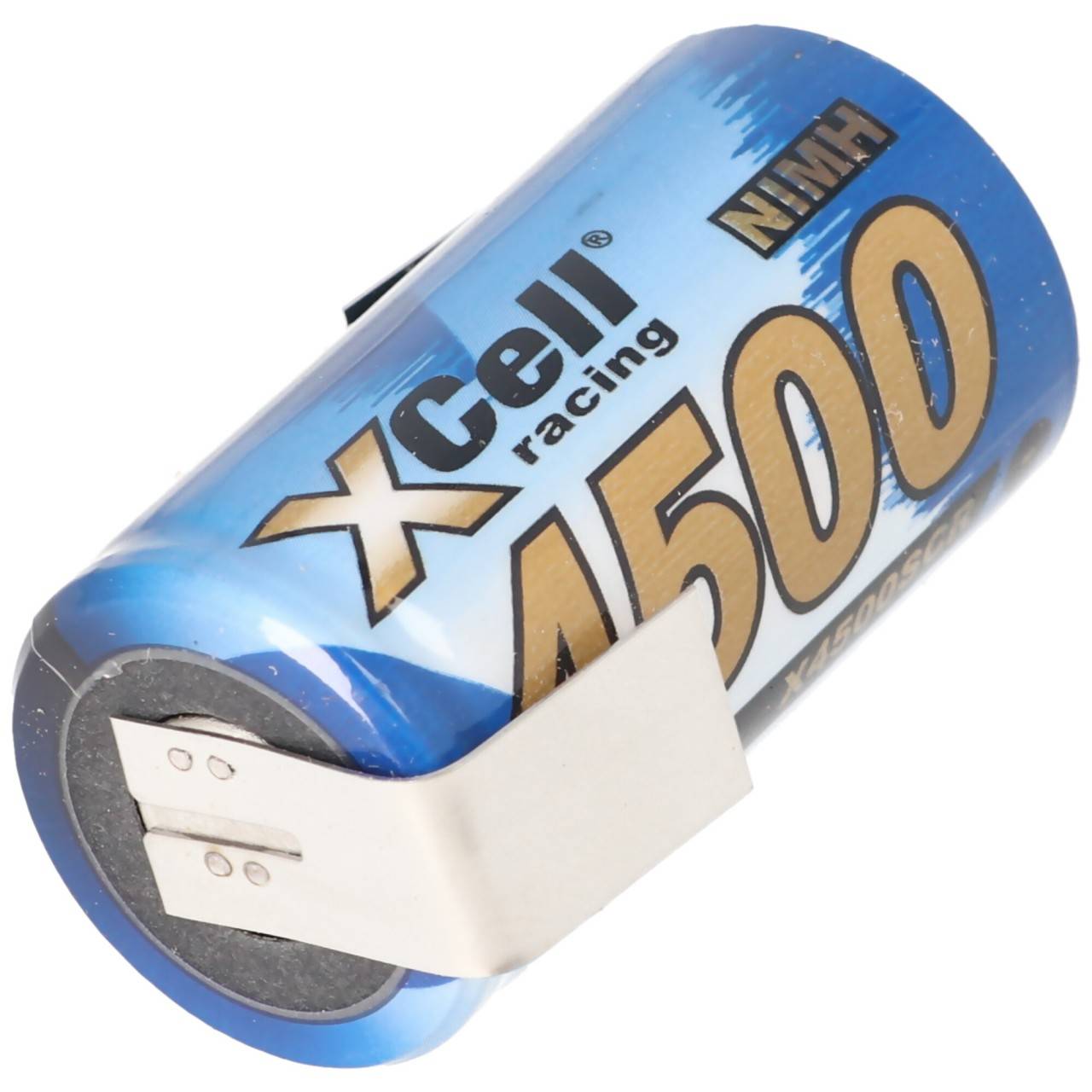 XCell 4500mAh Sub-C NiMH Akku mit Lötfahne Z-Form-1