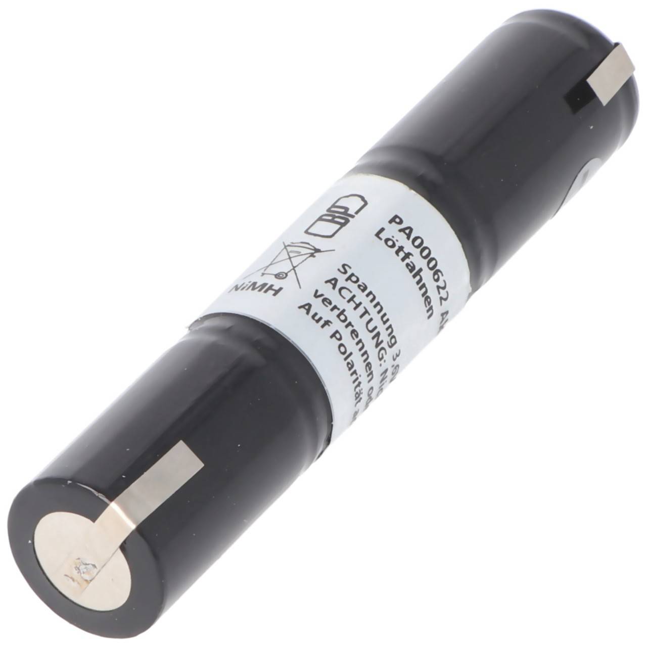 Akkupack passend für Walther Taschenlampe Walther ATL300 3,6 Volt Abmessungen 85 x 16 x 16mm-1