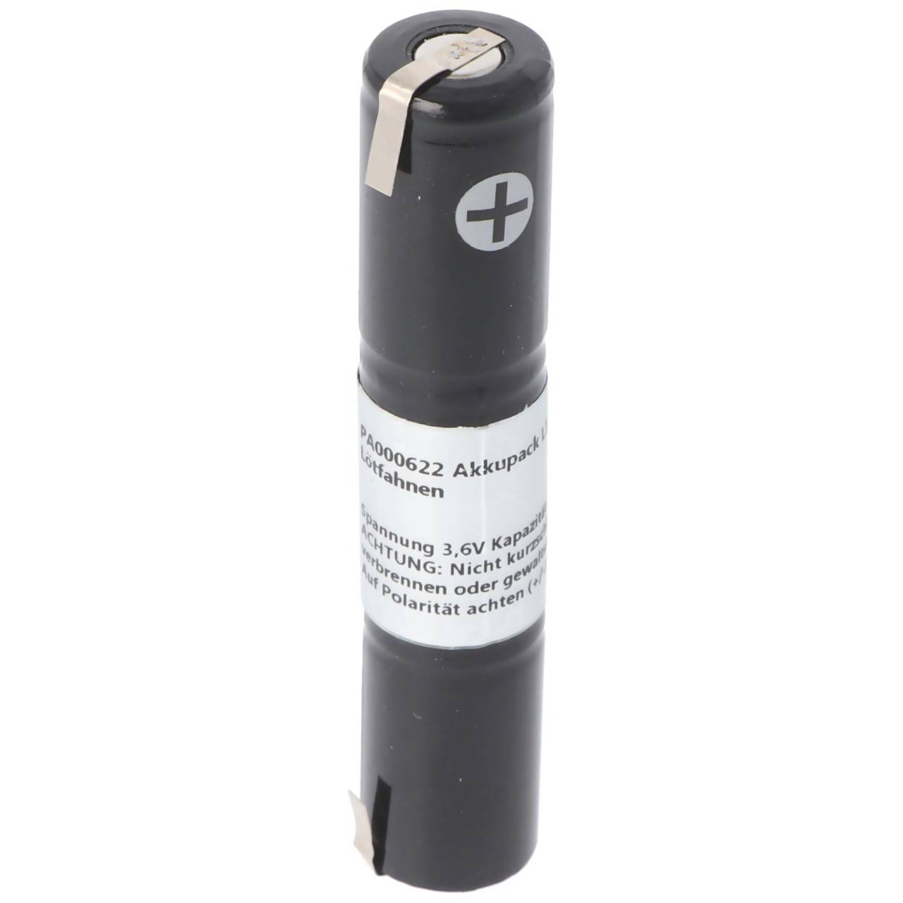 Akkupack passend für Walther Taschenlampe Walther ATL300 3,6 Volt Abmessungen 85 x 16 x 16mm-2