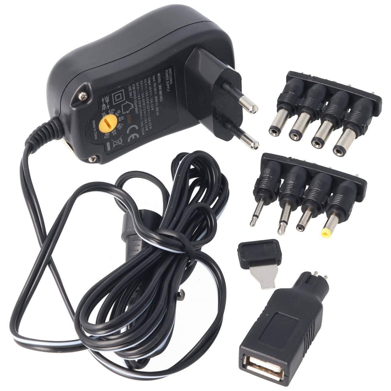 Universal Stabilisiertes Schaltnetzteil Eco-Friendly mit 1000mA-1