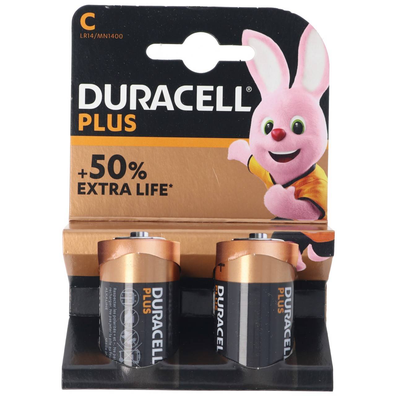 DURACELL Plus Baby/C/LR14 2er Pack-0
